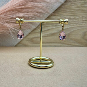 Σκουλαρικια ατσαλινα σταγονες