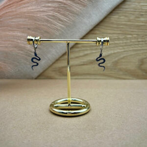 Σκουλαρικια ατσαλινα φιδι