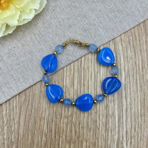 Βραχιολι με κρυσταλλα οπαλινες