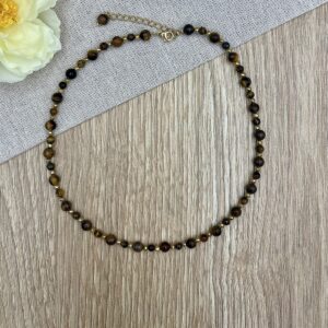 Κολιε με ματι της τιγρης