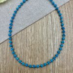 Κολιε με ημιπολυτιμες πετρες χαουλιτη