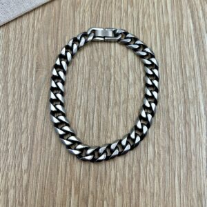 Βραχιολι ποδιου ατσαλινη αλυσιδα